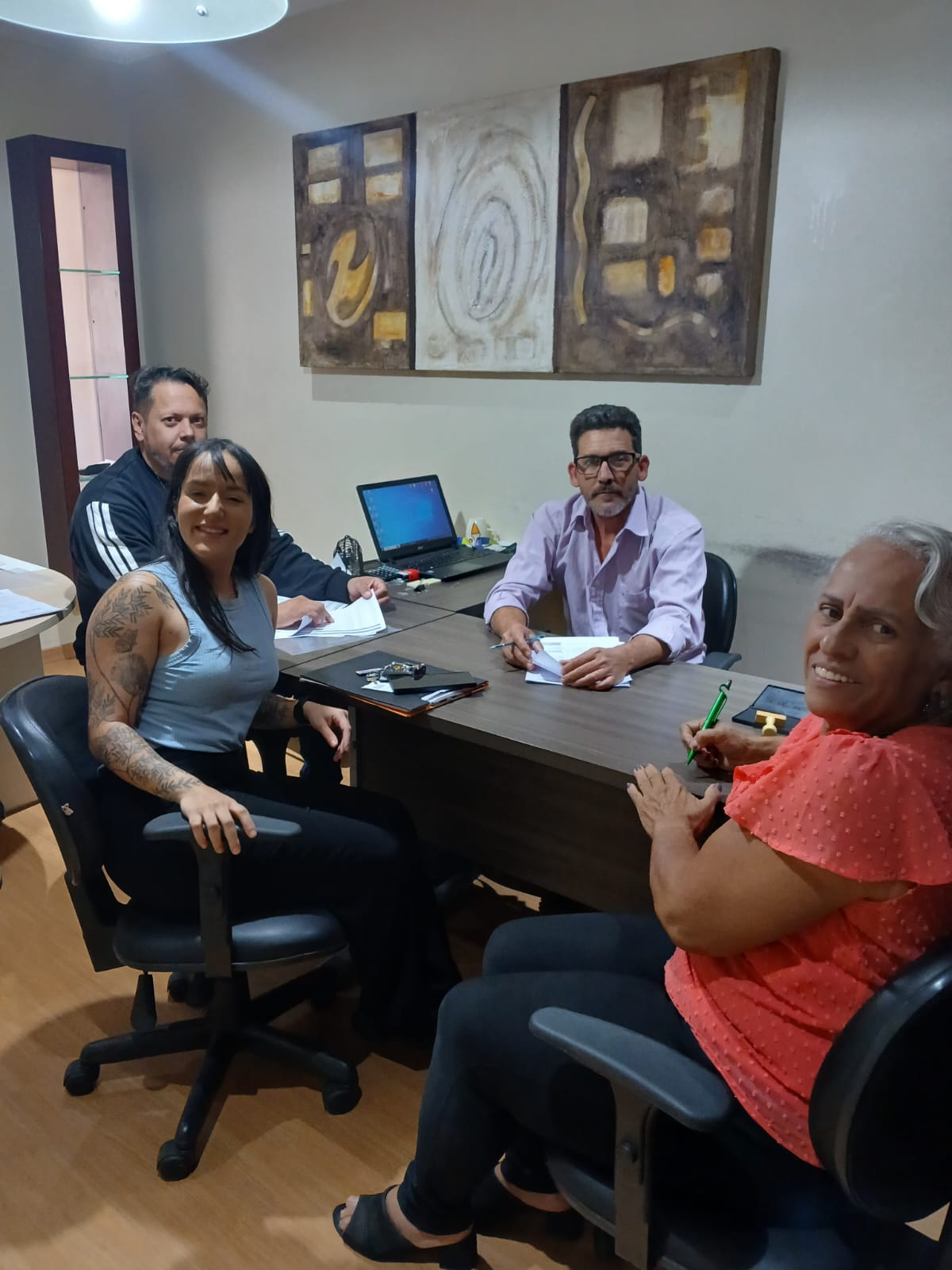 SINTEC-DF Presente: Diretores Fiscalizam Homologação de Rescisão de Técnicos da PlanSul