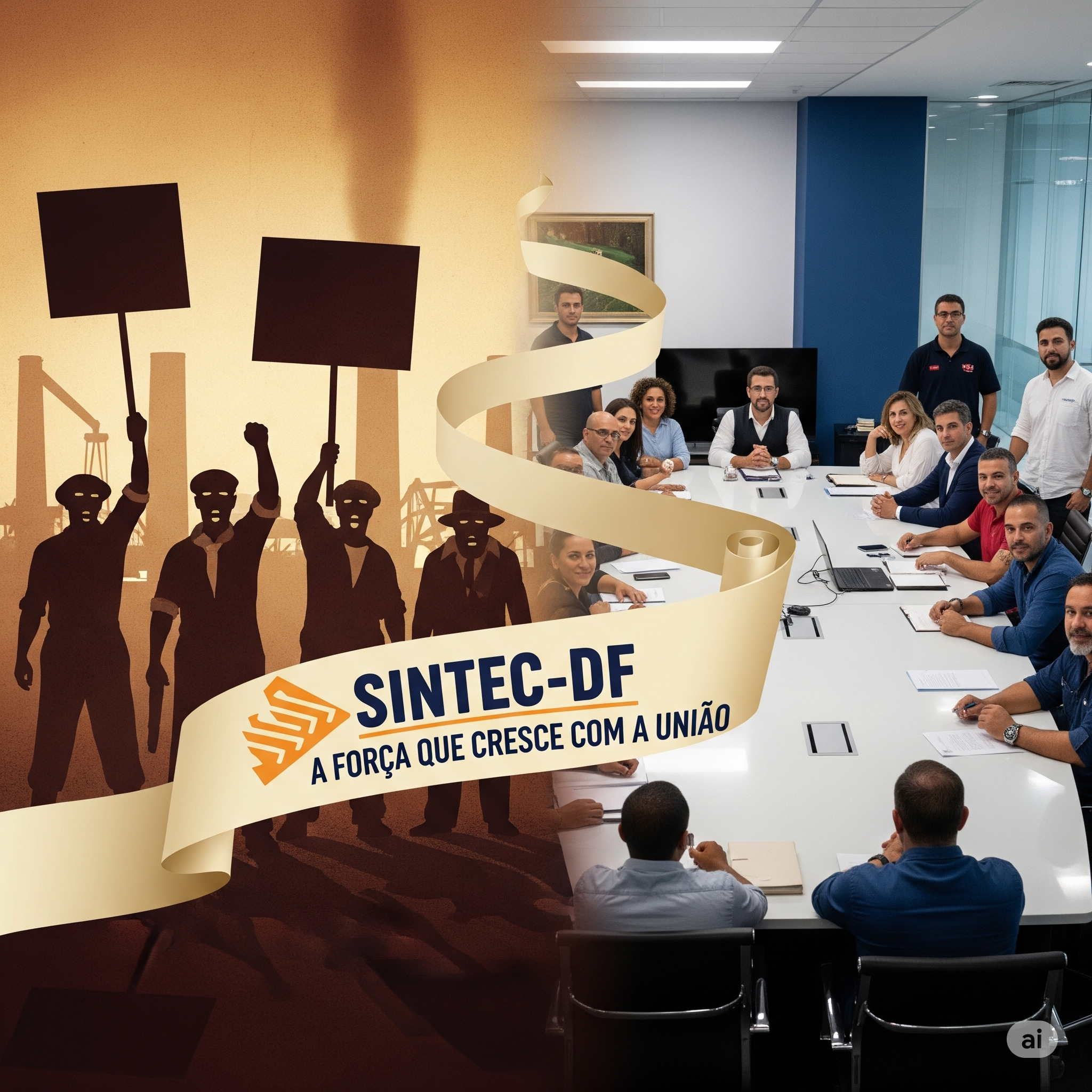 COMUNICADO IMPORTANTE AOS TÉCNICOS INDUSTRIAIS E PROFISSIONAIS ABRANGIDOS PELA CCT DO SINTEC-DF