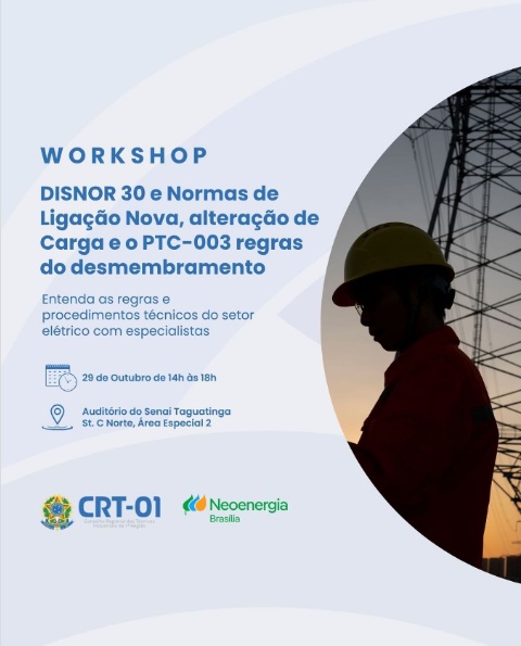 Workshop Técnico: DISNOR 30 e Normas para Ligação Nova, Alteração de Carga e Desmembramento