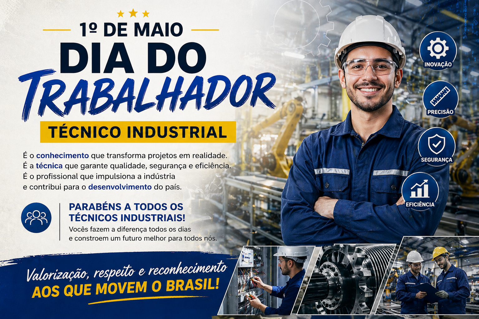 1º de Maio – Dia do Trabalhador