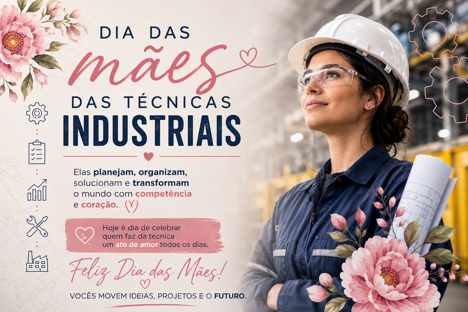 O SINTEC-DF parabeniza todas as mães
