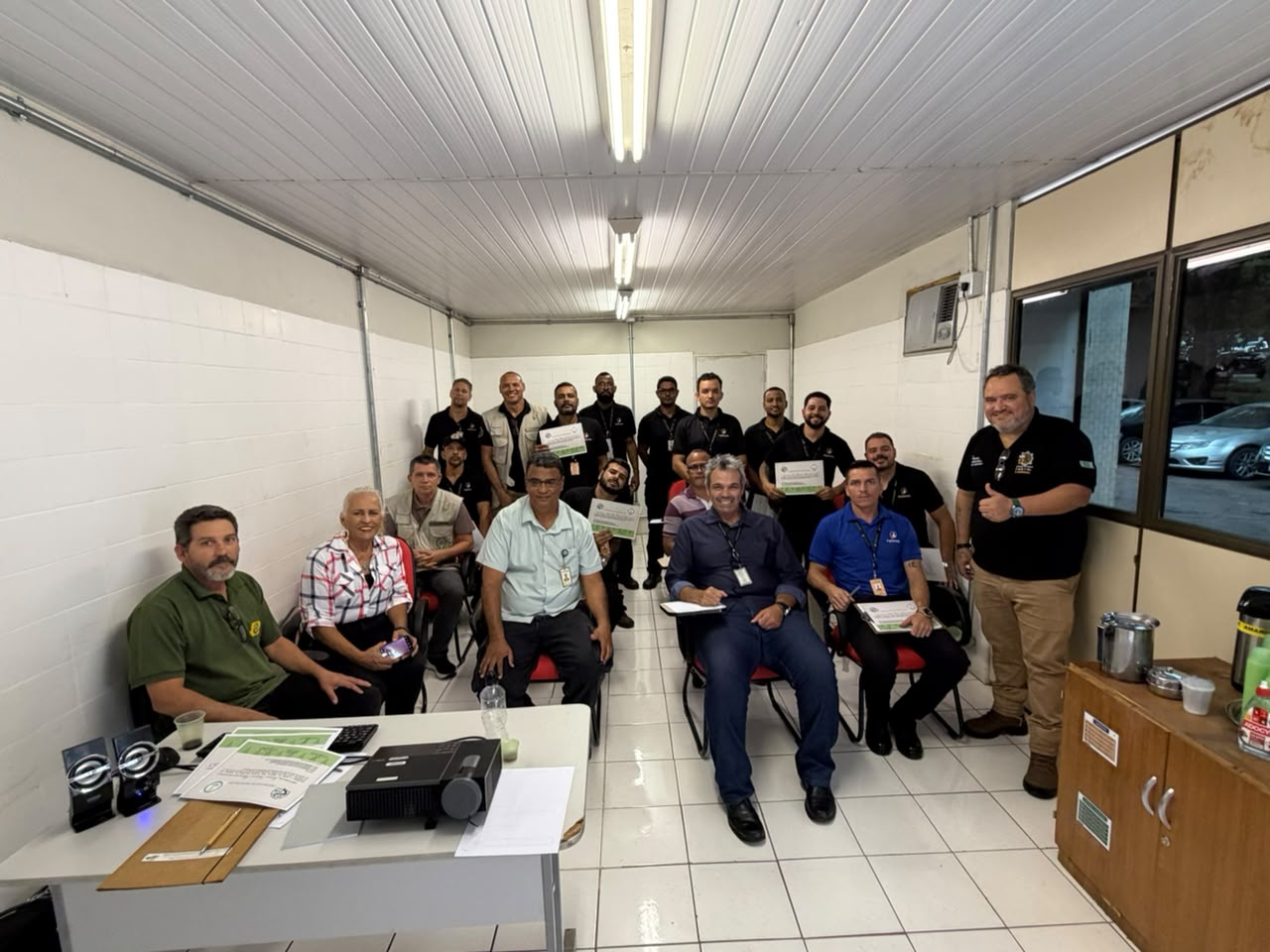 SINTEC-DF e SINTEST-DF promovem palestra sobre Segurança do Trabalho para Técnicos Industriais da Empresa Esplanada