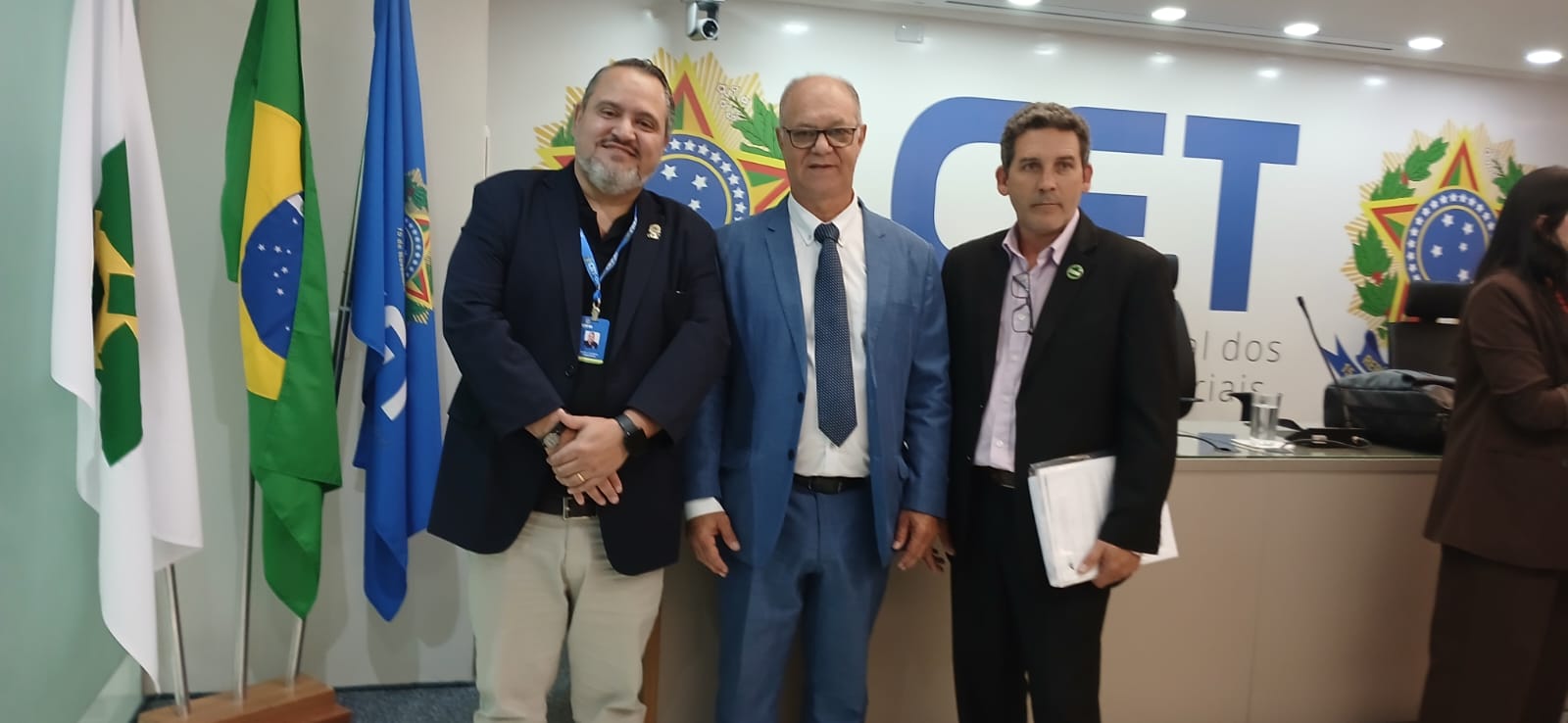 O Presidente do SINTEC-DF participou da Plenária do CRT-01